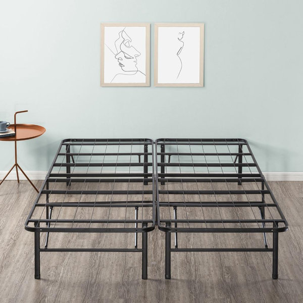 Wayfair Sleep™ 14" Foldable Steel Bed Frame & Reviews Wayfair